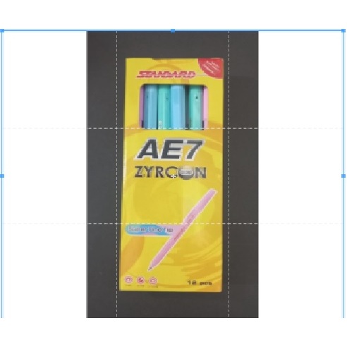 

Ballpoint Standard Hitam AE7 Zyrcon 0.38 mm/ Pulpen Hitam Standard Zyrcon / Super Smooth