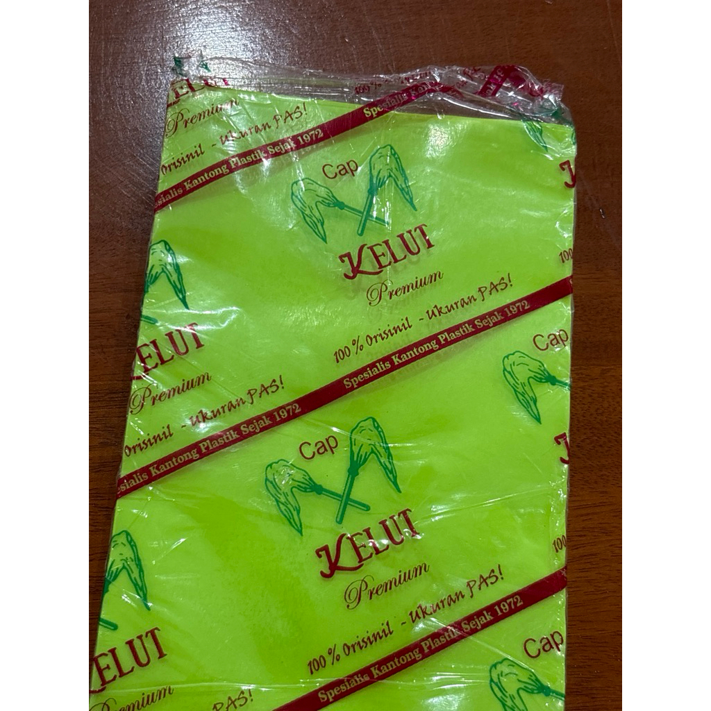 Plastik Lemper Kelut / Plastik Lemper Hijau / Plastik Bungkus Lemper