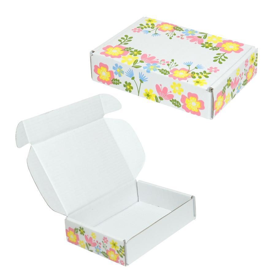 

Box Packaging Model Pizza Dus Hampers Bahan Paper Kratf Coklat Hibiscus 20x15x5