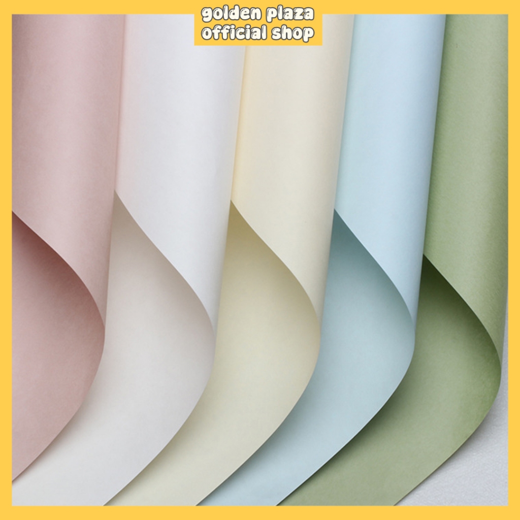 

Flower Wrapping Paper Solid Color Korean Flower Wrapping Kertas Buket Bunga Solid KB6325