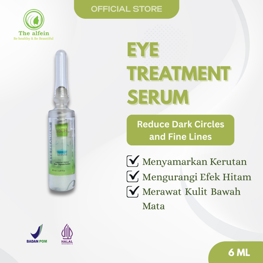 Eye Treatment Serum - Qunci Rich by The Alfein Clinic | Serum Perawatan Bawah Mata