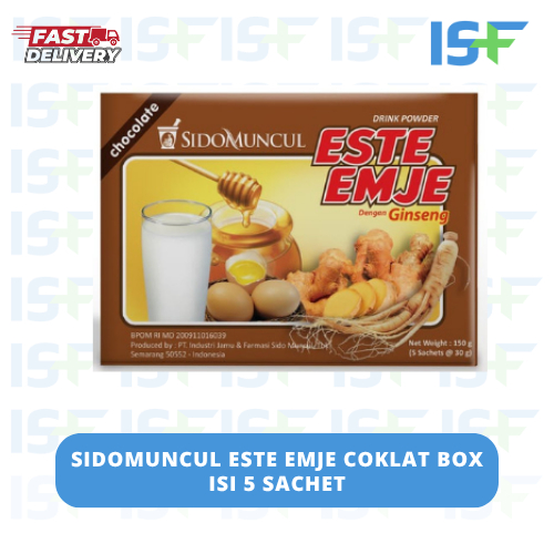 

⭐ISF⭐STMJ Coklat Ginseng Dus 5's