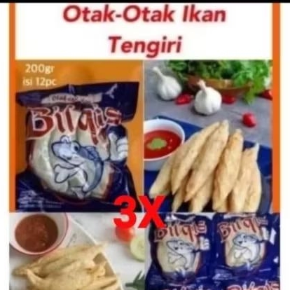 

otak otak ikan tengiri produk bilqis 200 gram 3X