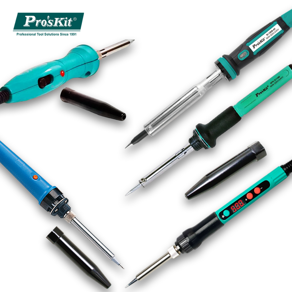 Solder Tangan PRO'SKIT SC109NB Keramik / SI139B Dual Watt / SI126B 80W/100W / SI186F Digital / S118B