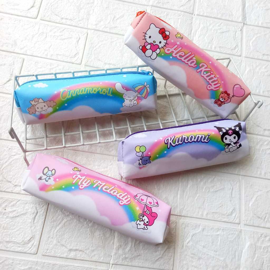 

Kotak Pensil Lucu Tempat Pensil Motif Kuromi Sanrio