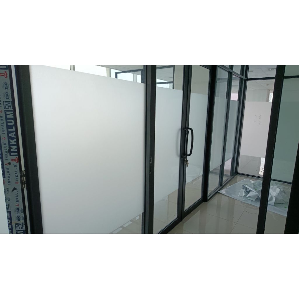 

promoo sticker sandblast buram es / stiker kaca jendela