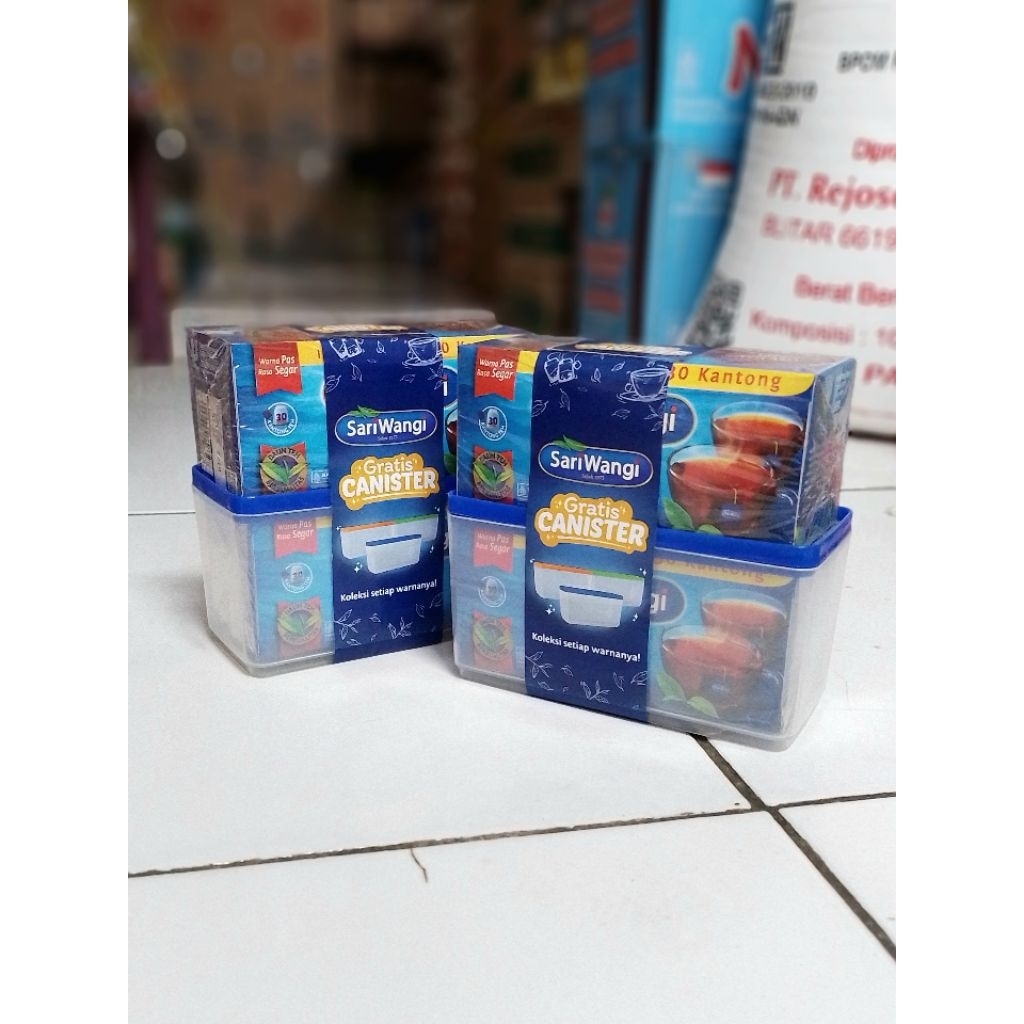 

Teh Celup Sariwangi TB30 (2 box + Gratis Canister)