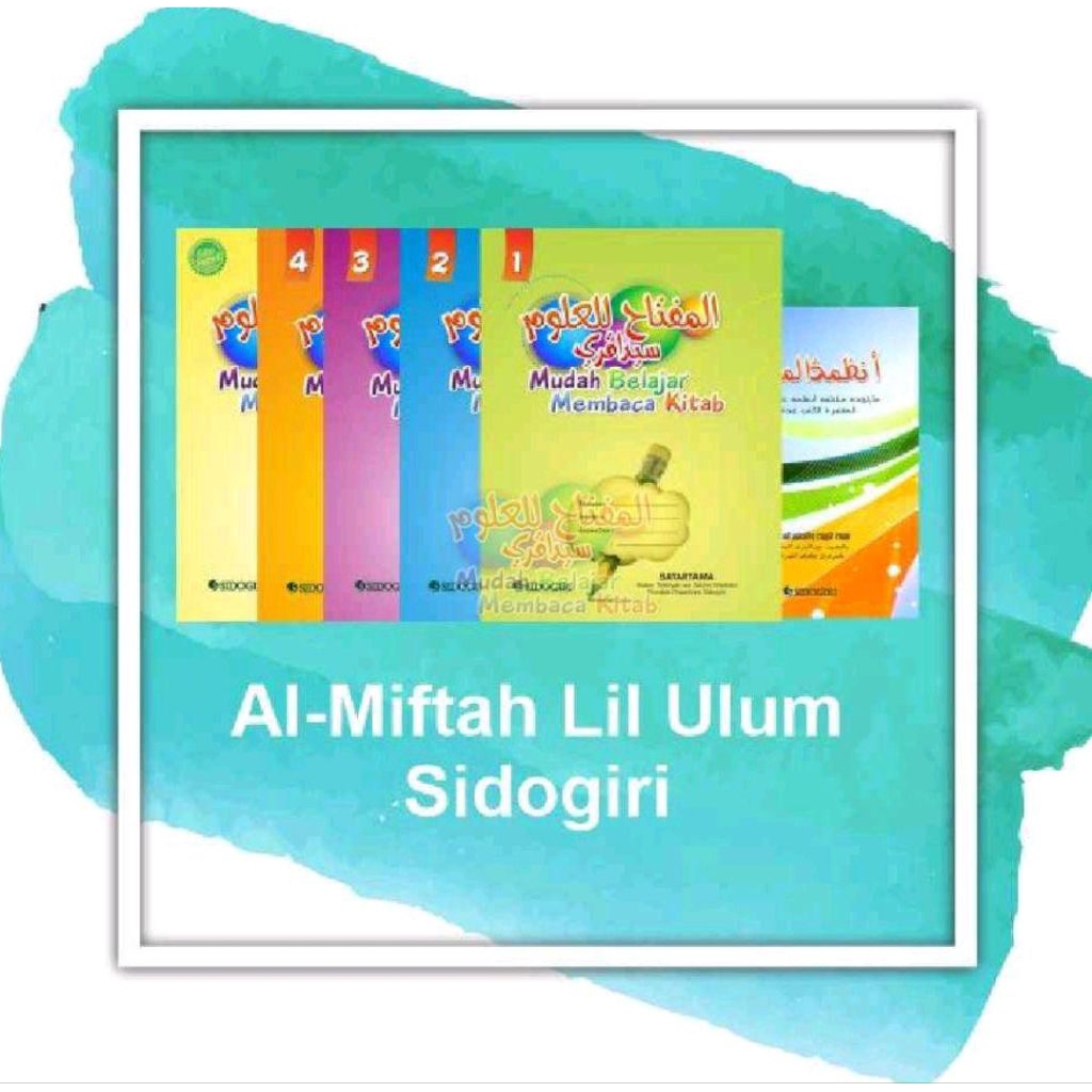 Al-Miftah Lil Ulum Sidogiri Kitab Al-miftah Sidogiri 1 Paket 6 Kitab Termasuk Nadhom Tasrif Jilid 1-