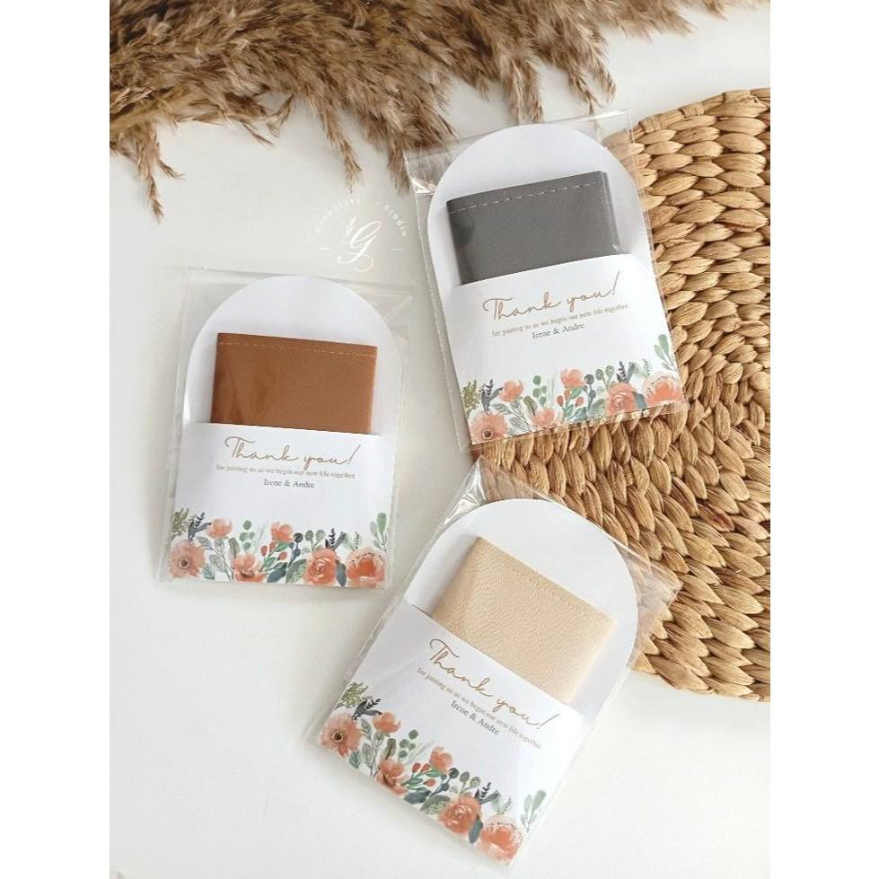 

SOUVENIR PERNIKAHAN PACKAGING+ISI CARD HOLDER PREMIUM AESTHETIC