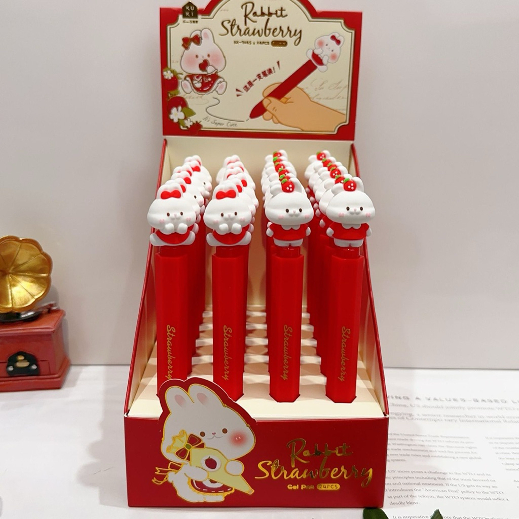 

Rabbit Strawberry Gel Pen