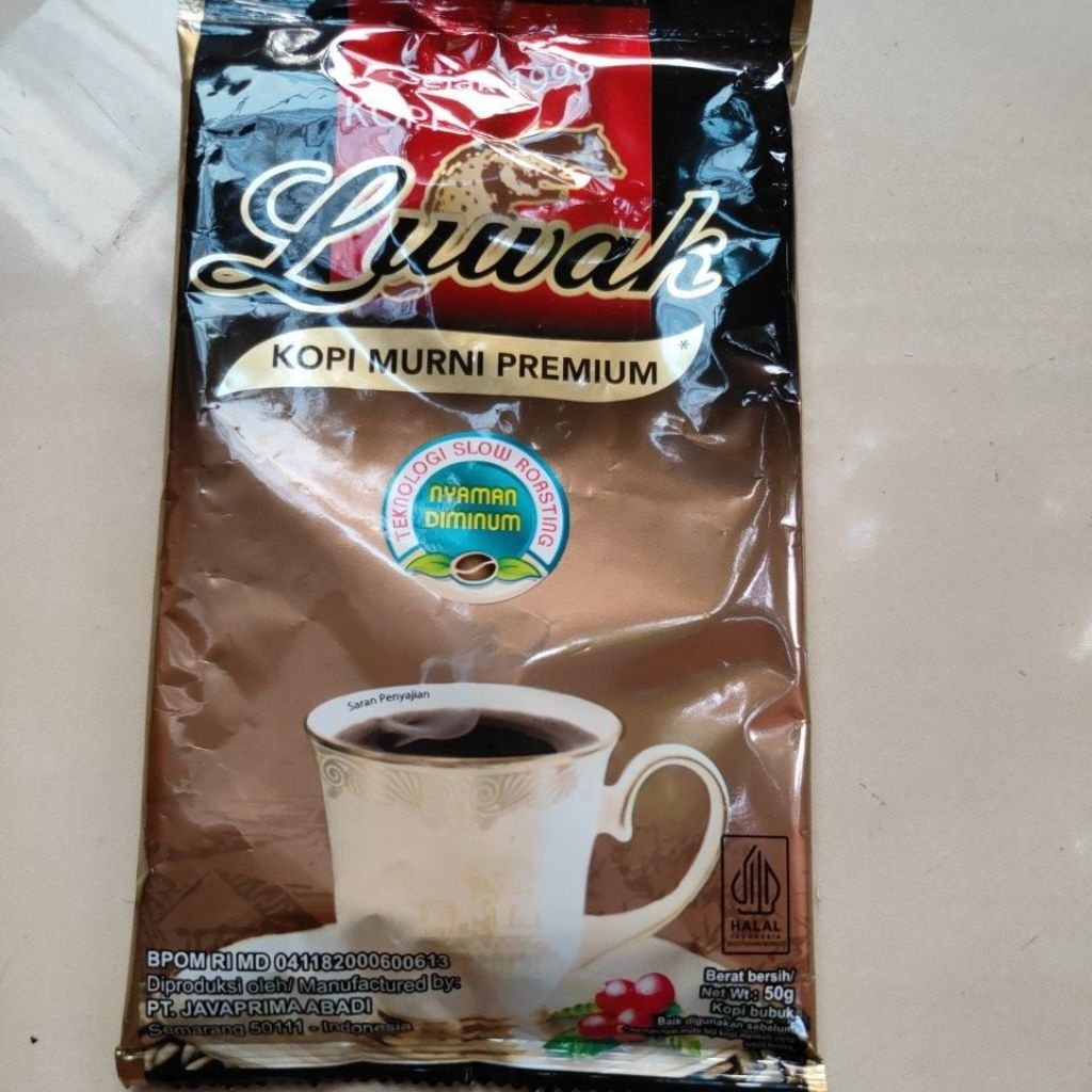 

Luwak kopi murni premium 50 gram kopi hitam