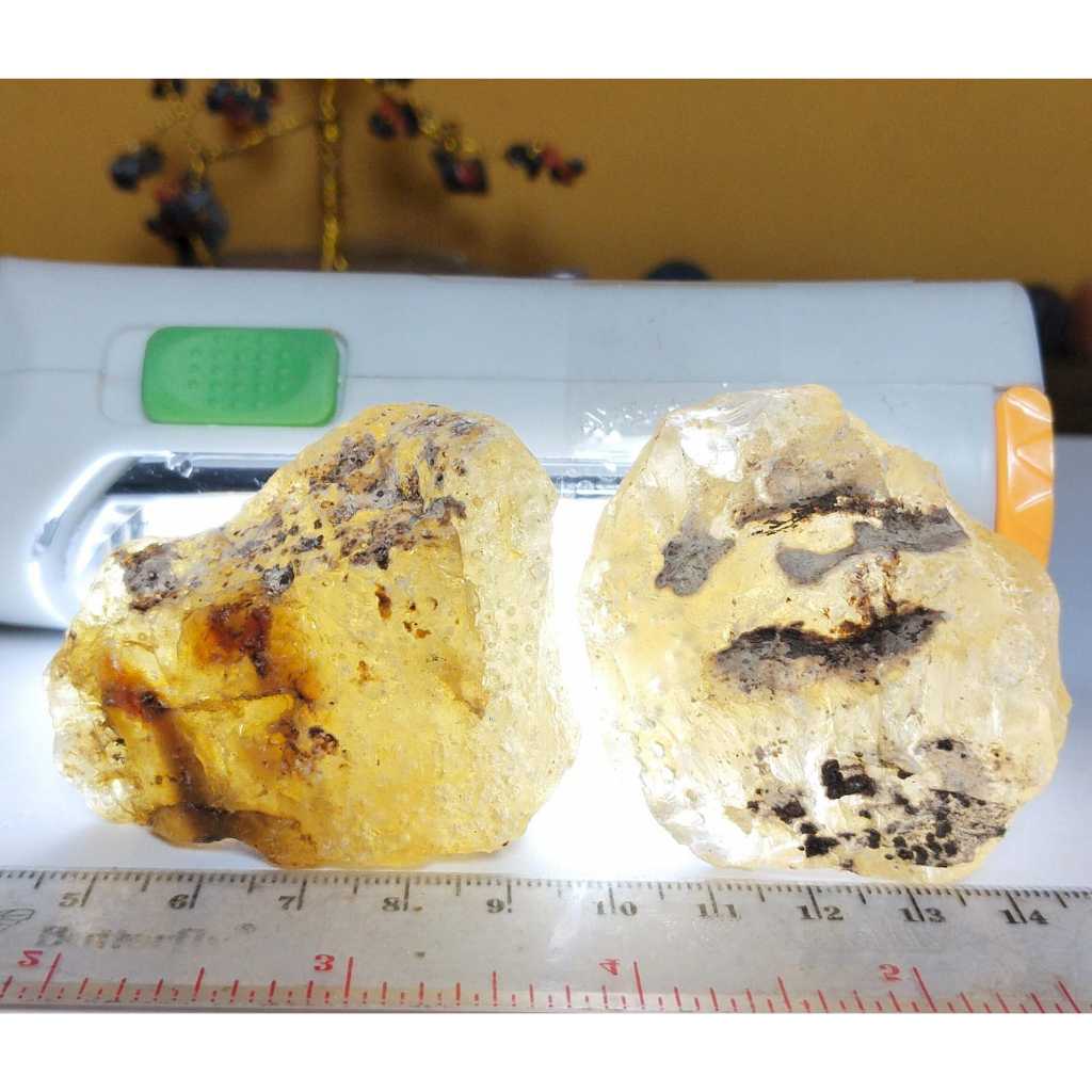 Natural Amber Kuning UV Reactive (4)