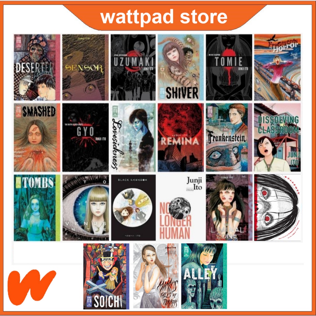 junji ito manga (English version)