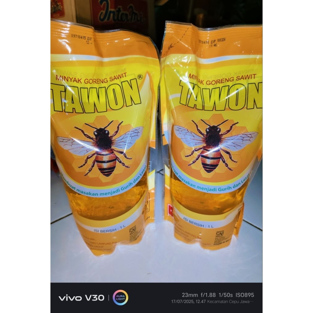 

MINYAK GORENG TAWON (1LITER) MINYAK GORENG SAWIT