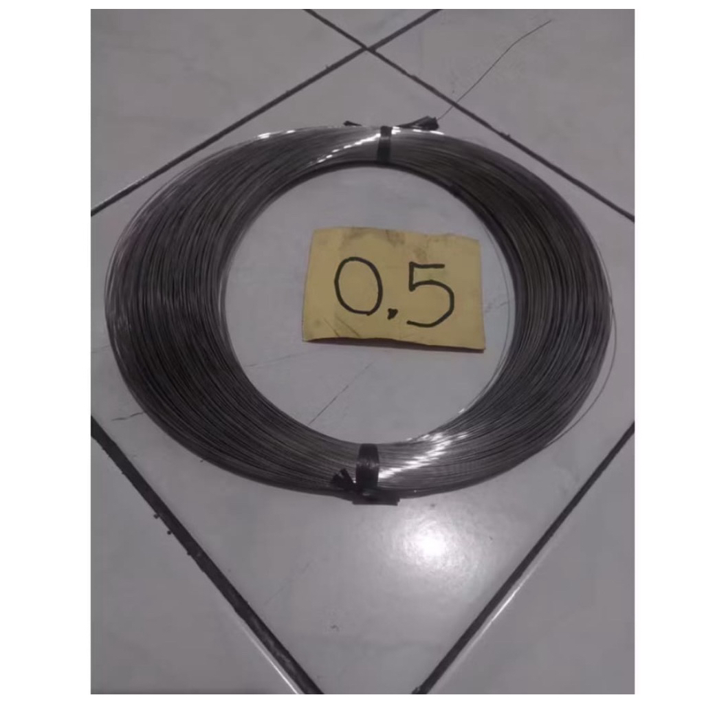 kawat stainless 304 soft 0,5mm per 0,5kg