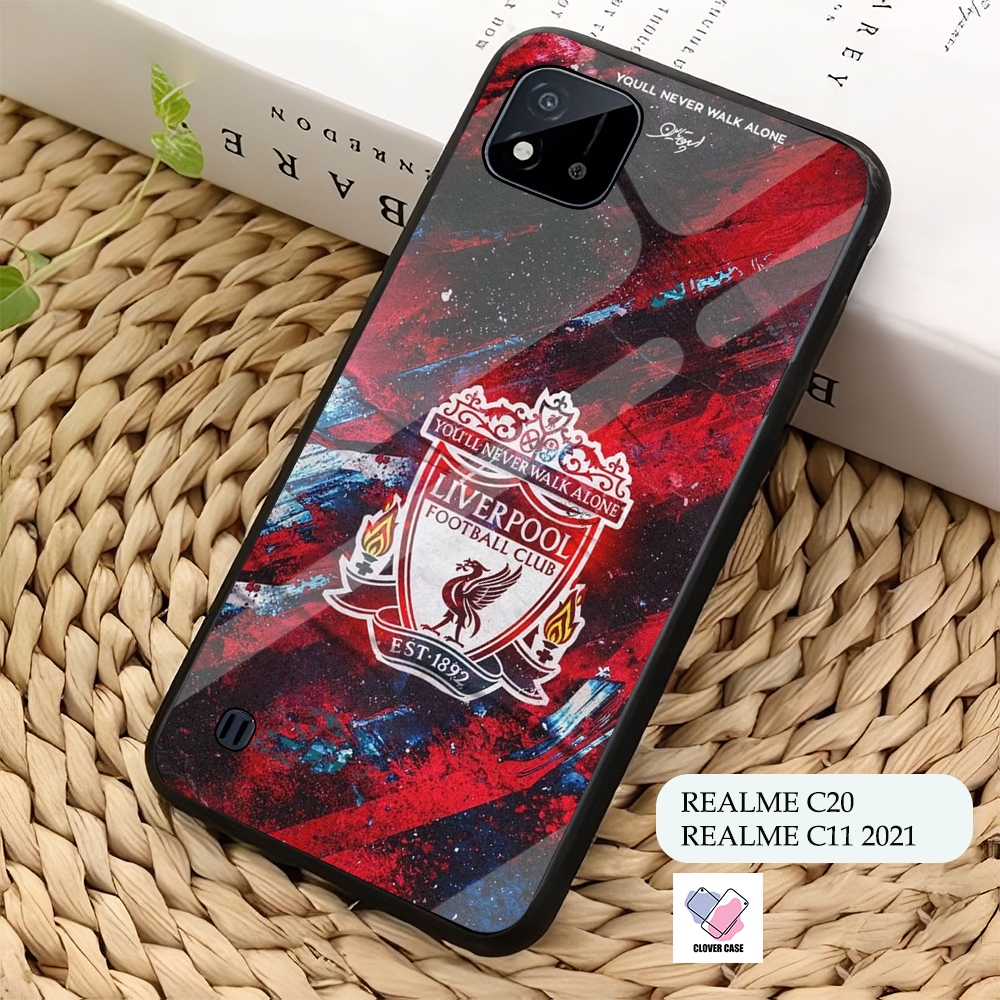 [BL42]  Case Glossy Case | REALME C20 | REALME C11 2021 | CASE KEKINIAN LUCU |  Casing Hp Kilau Moti