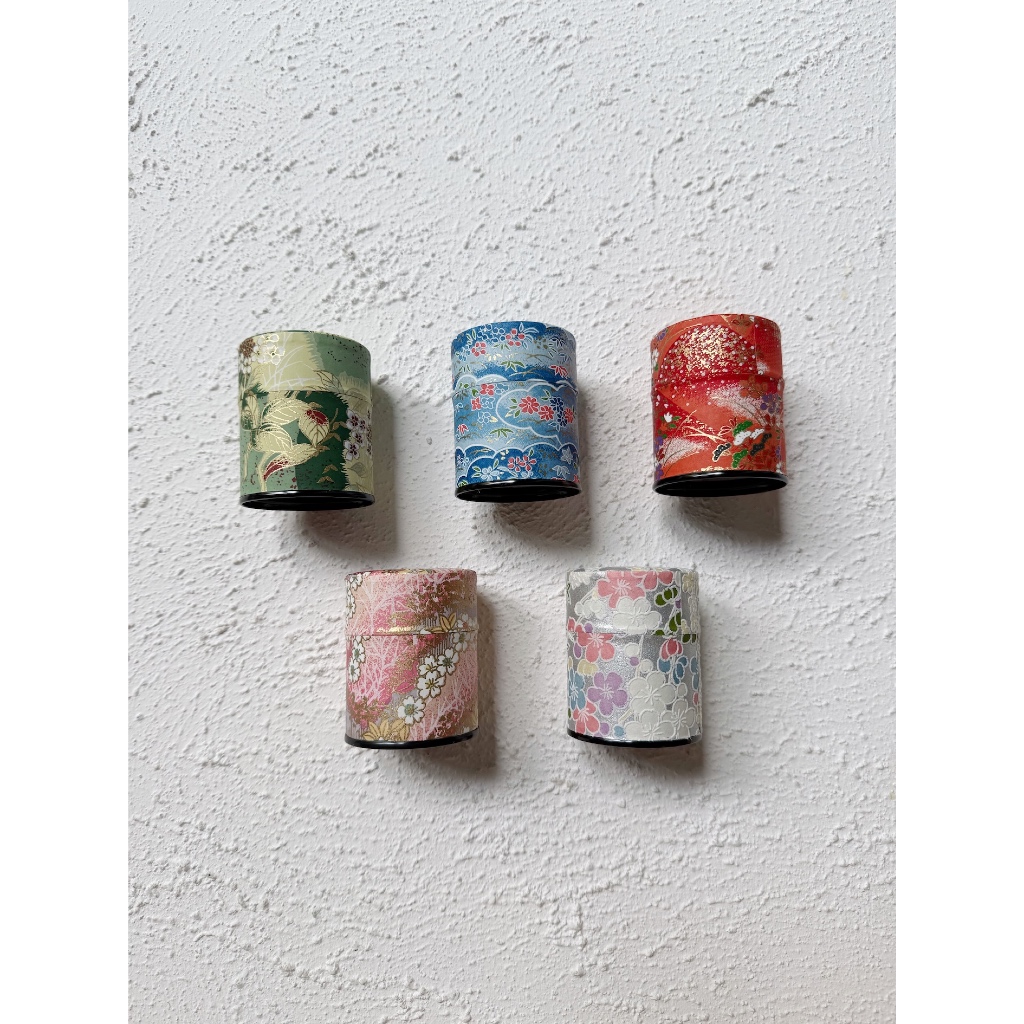 Washi Tea Canister - Matcha Tin Jepang / Te... 1