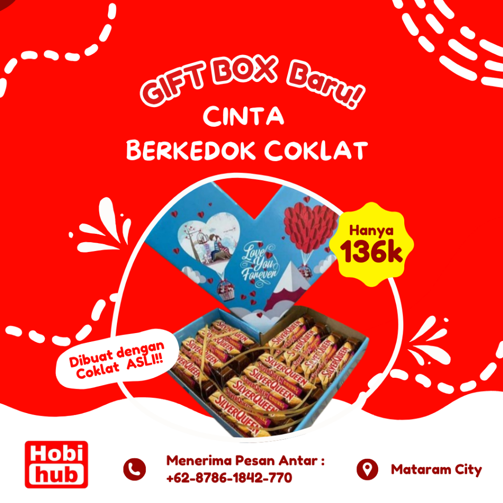 

HAMPERS COKLAT LOVE VALENTINE || KADO ULANG TAHUN ANIVERSARY || WISUDA CEWEK COWOK