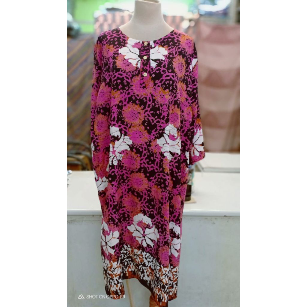 Bakul batik, Daster cap lengan 3/4 merk bakul batik