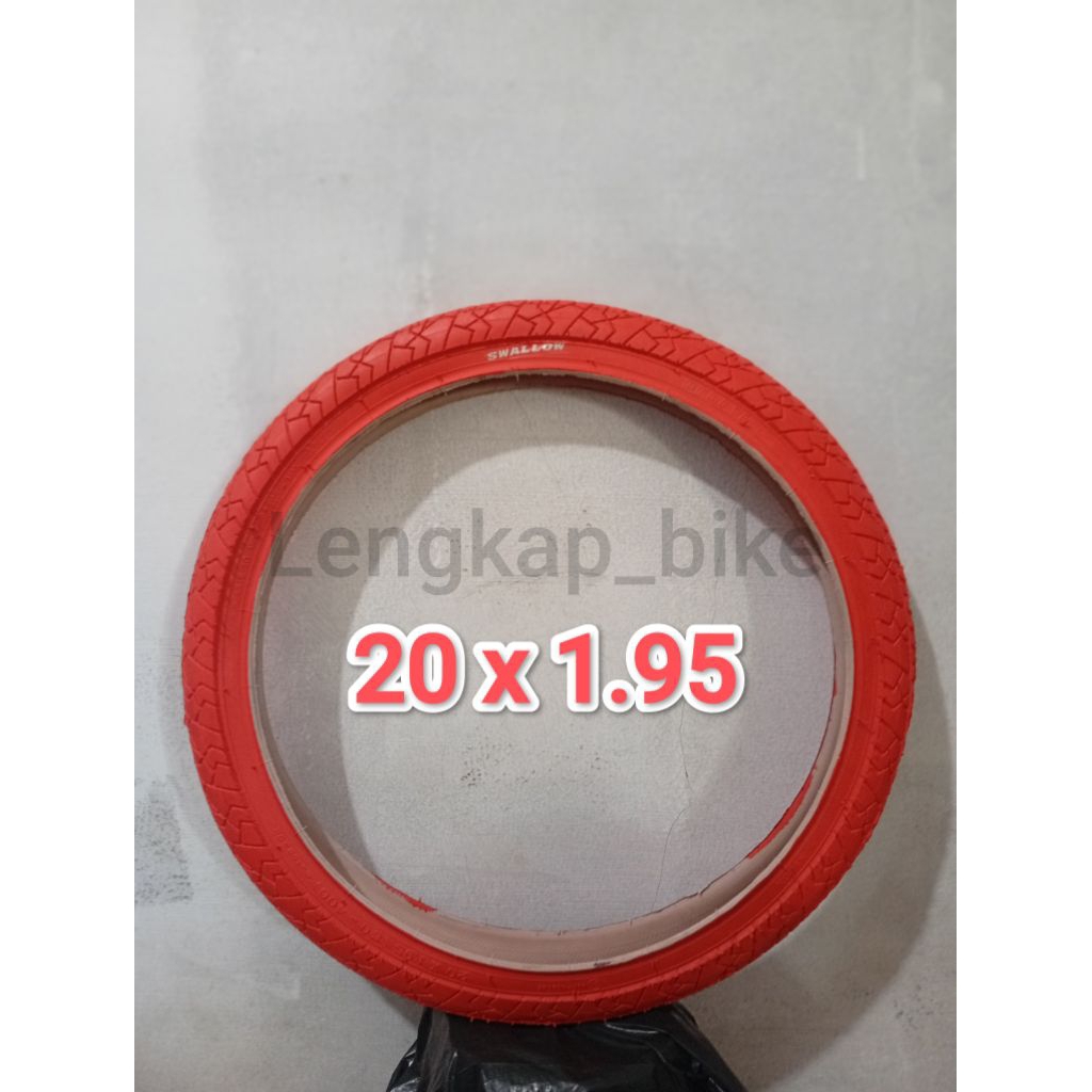 BAN LUAR SEPEDA BERAWARNA UKURAN 20 X 1.95 BMX DAN LAINNYA