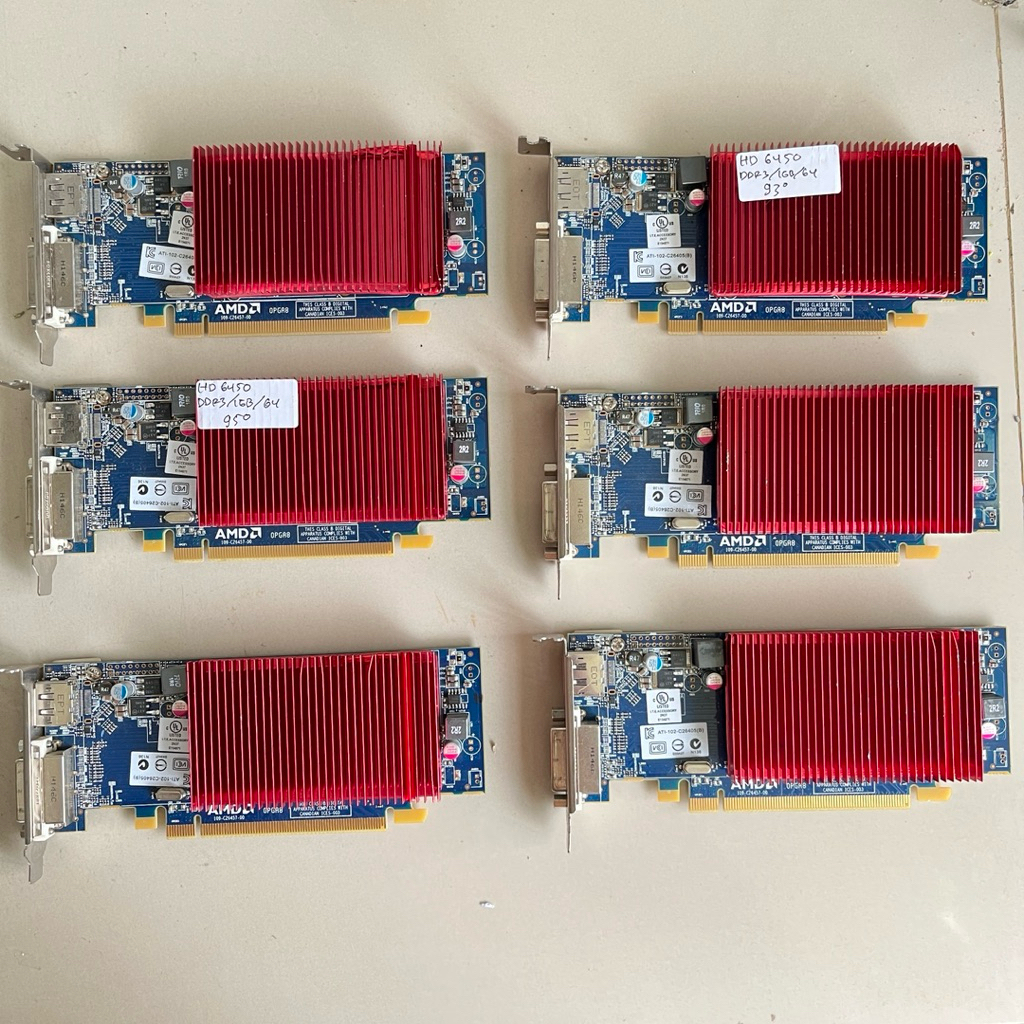 VGA MINI PC DELL AMD RADEON HD 6450 1GB 64BIT GDDR3