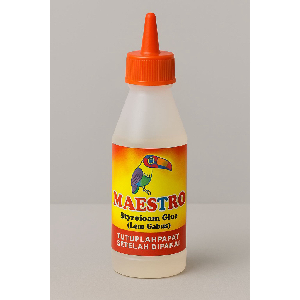

Lem Gabus Styrofoam Glue Maestro 60ml