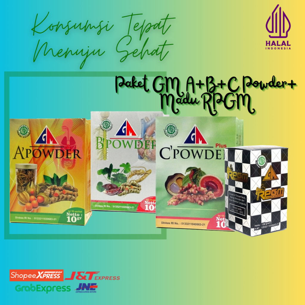 

Herbal GM / Herbal Paket / GM A+B+C Powder+RPGM