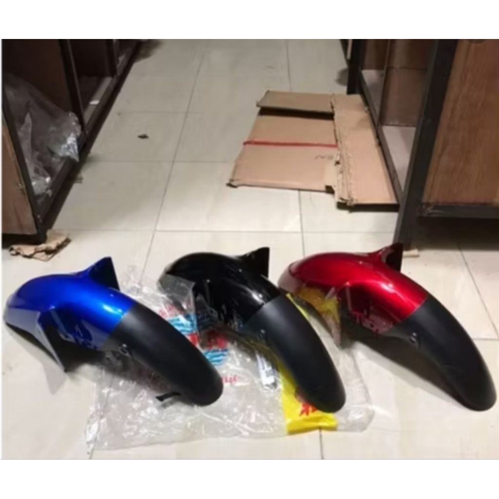Spakbor slebor depan Jupiter mx lama dan new spakbor depan Jupiter MX 135cc MX new