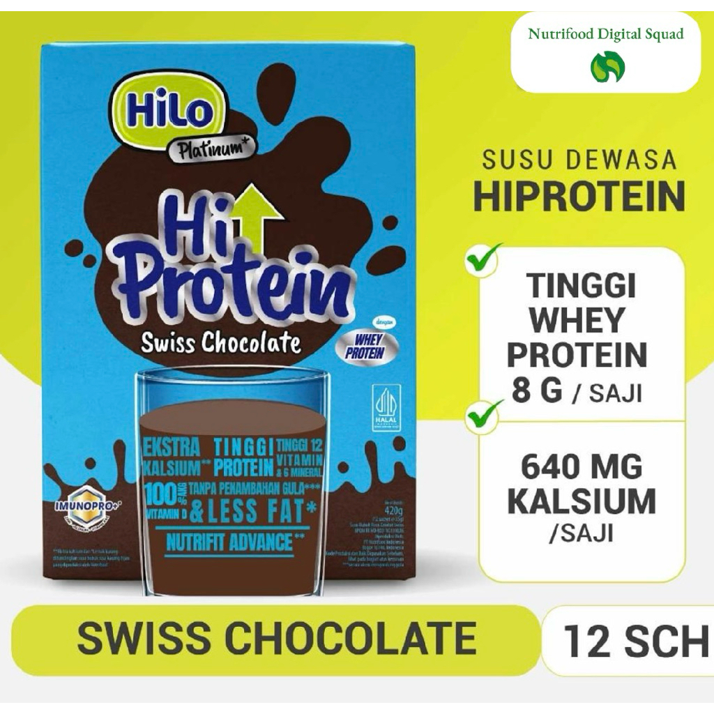 

Hilo Platinum Swiss Chocolate 420g BELI 1 GRATIS 1 !!