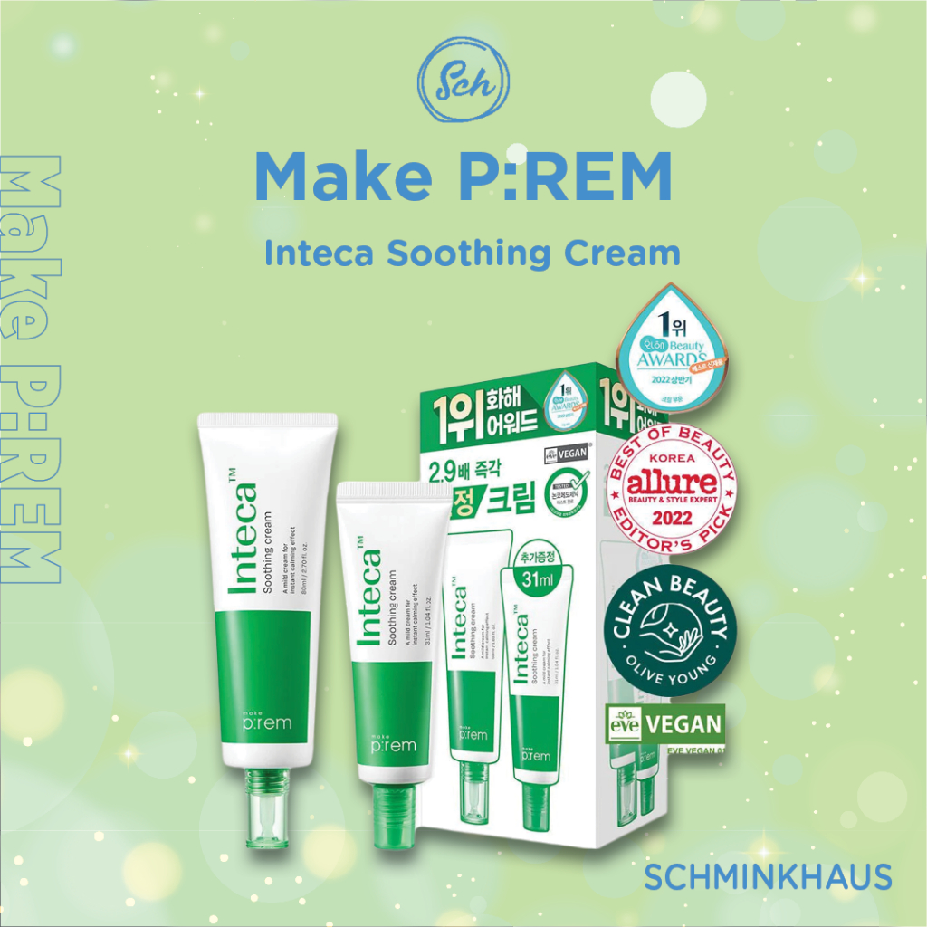 MAKE PREM Inteca Soothing Cream ( 31ml / 70ml / SET )
