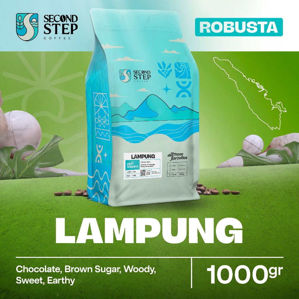 

Biji Kopi Bubuk Robusta Lampung Coffee Roast Beans Espresso Tubruk 1 Kg