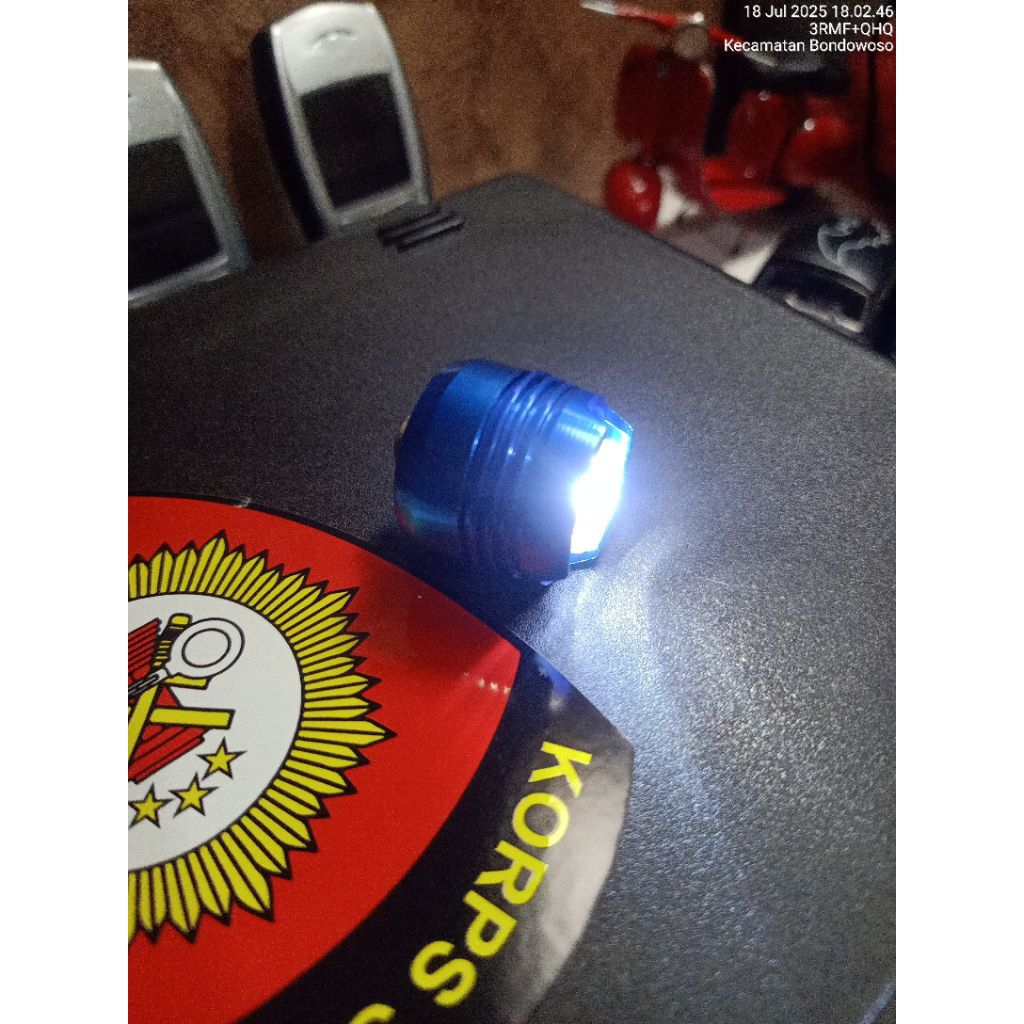 Lampu Tas Ransel Polri
