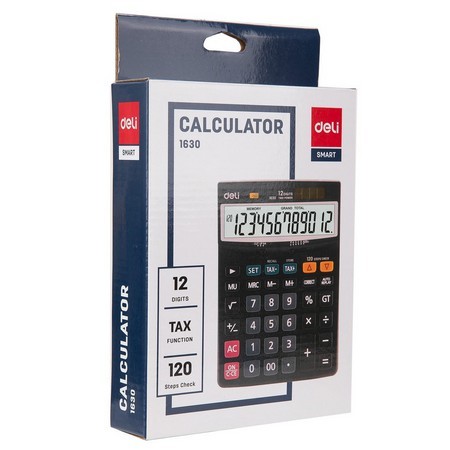 

DELI CALCULATOR 1630 12 DIGITS