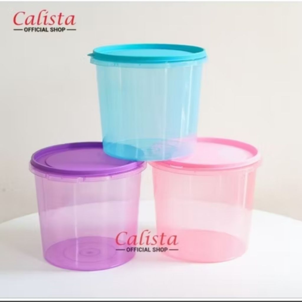 Toples calista warna 5ltr // toples kerupuk makanan