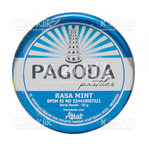 

Pagoda Pastiles Rasa Mint isi 20gr Obat Original
