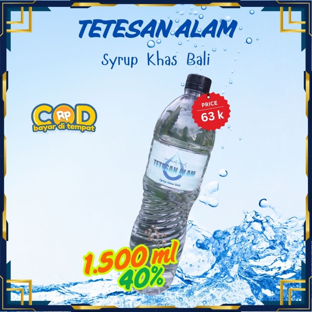 

Tetesan Alam Syrup Khas Bali 1.500ml