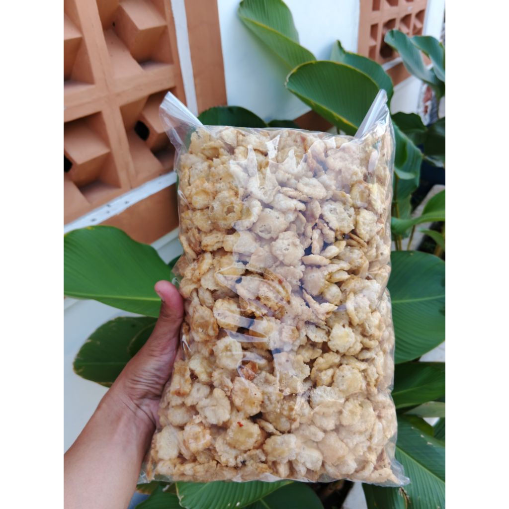 

Emping Melinjo Asin Gurih 1 Kg 500 Gram - Mping Mlinjo Belinjo Rasa Original Asli - Cemilan Camilan Snack Kiloan Renyah Keripik Crispy Makanan Ringan Snek Manis Homemade