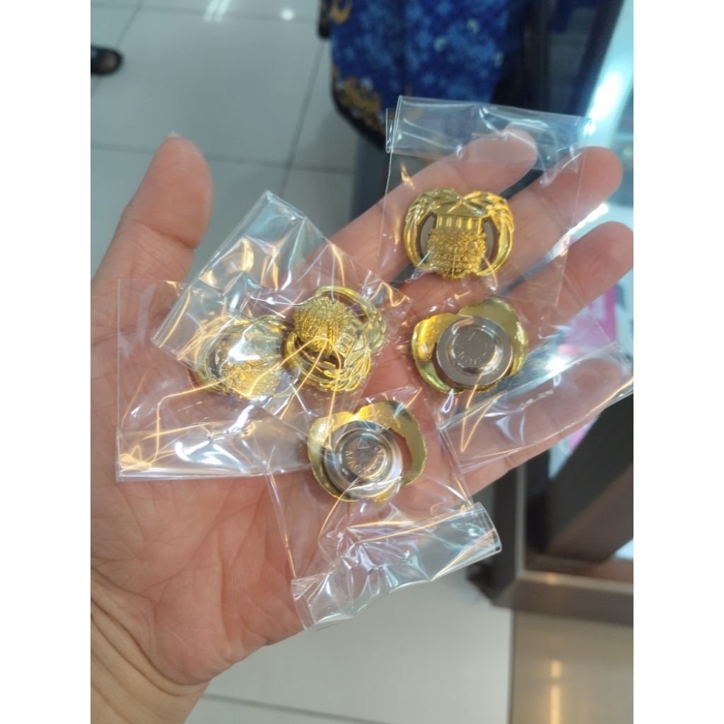 PIN KORPRI PREMIUM KUNINGAN ASLI MAGNET
