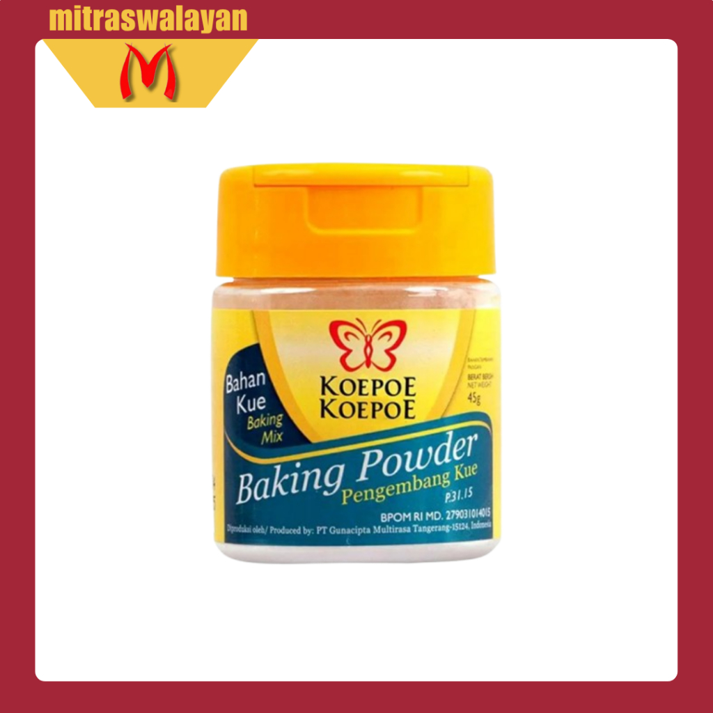 

KOEPOE KOEPOE Baking Powder Pengembang Kue 45 gr