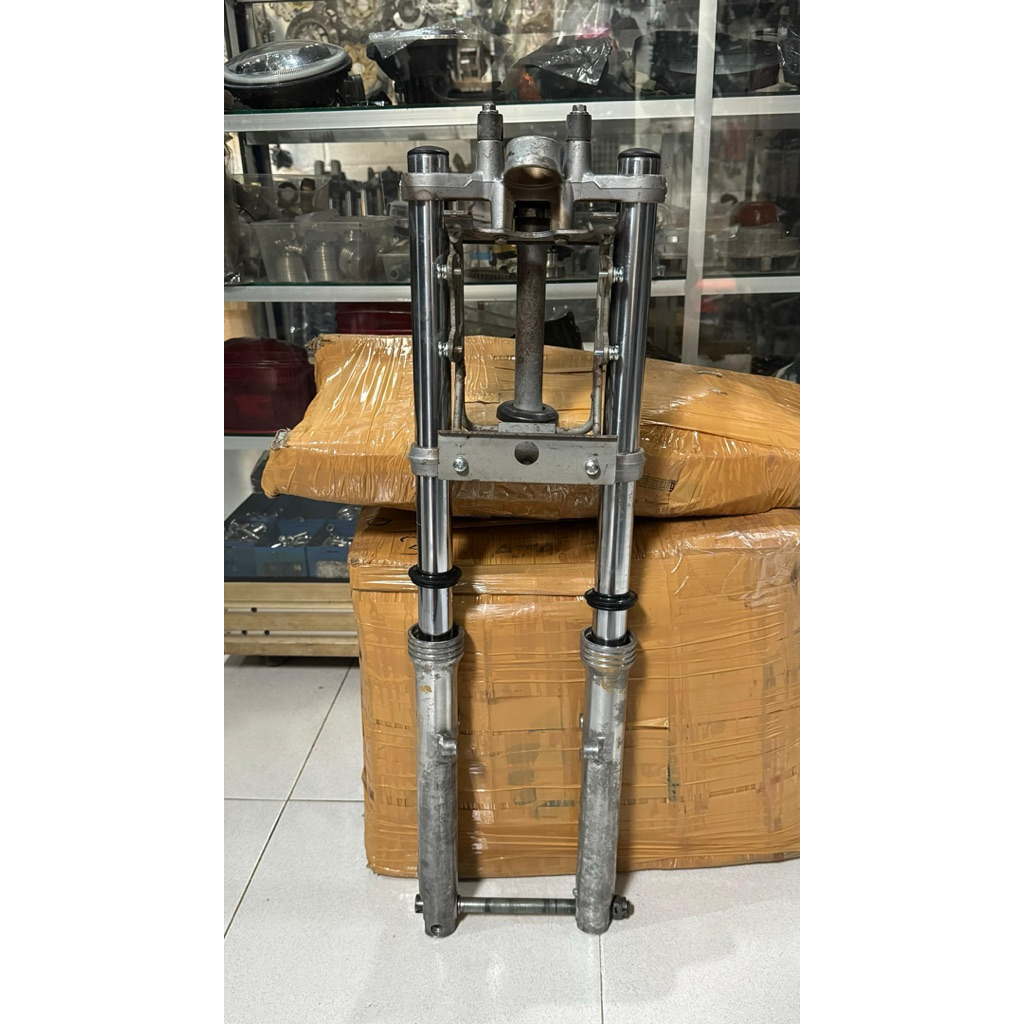 Shock skok sekok depan ninja r old original copotan