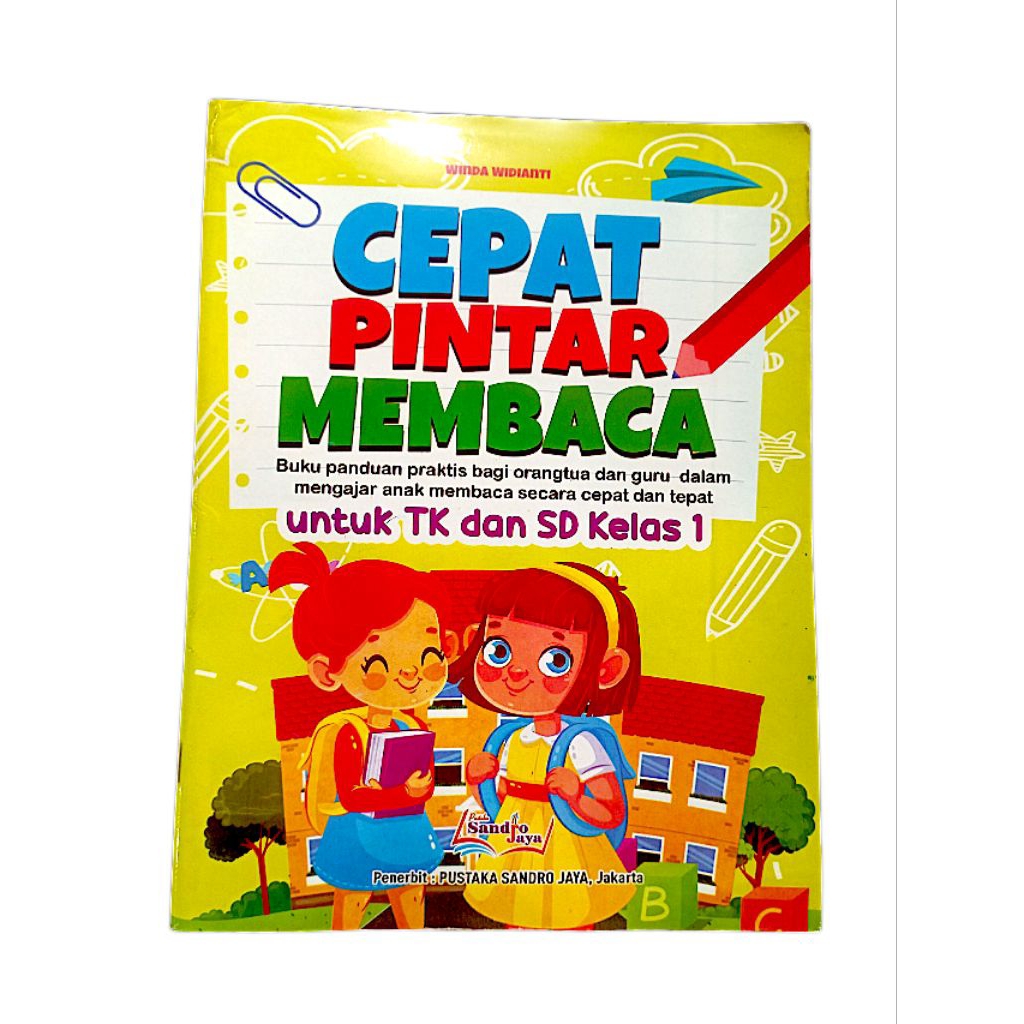 Buku Cepat Pintar Membaca Full Color Untuk TK dan SD Kelas 1