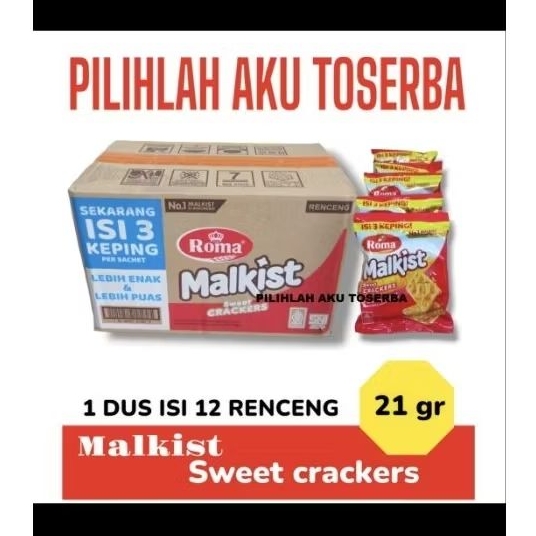 

MALKIS SWEET CRECKERS DAN ABON