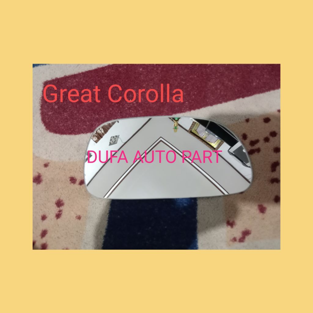 Kaca spion Sepion Great Corolla 93 94 95 hanya kaca saja tanpa frame atau breket