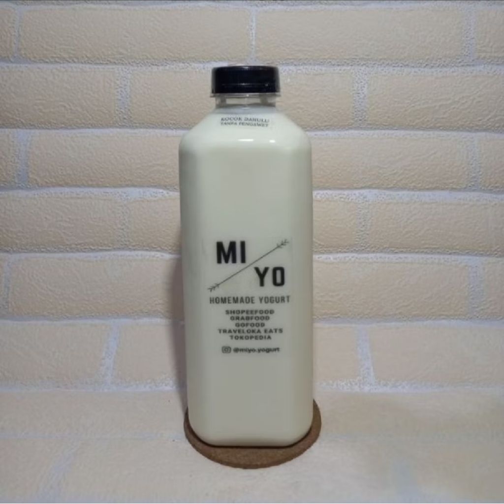 

Miyo Yogurt 1 Liter No Sugar ( Tanpa Gula )