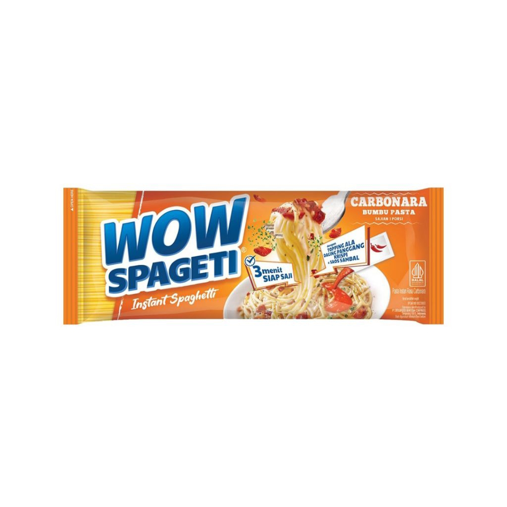

Wow Spageti Instan Carbonara 80 gr