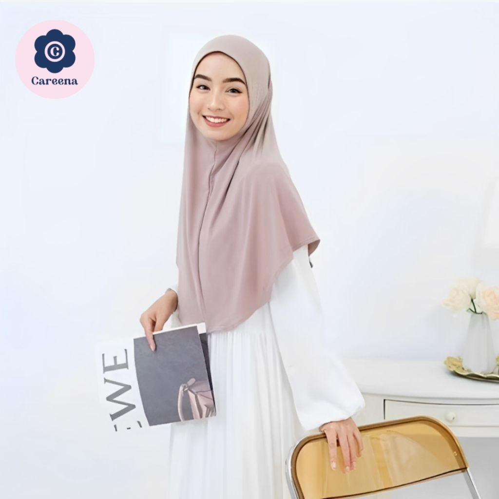 CAREENA THELABEL | INSTAN JERSEY | HIJAB INSTAN JERSEY PREMIUM | HIJAB INSTAN PREMIUM | HIJAB INSTAN