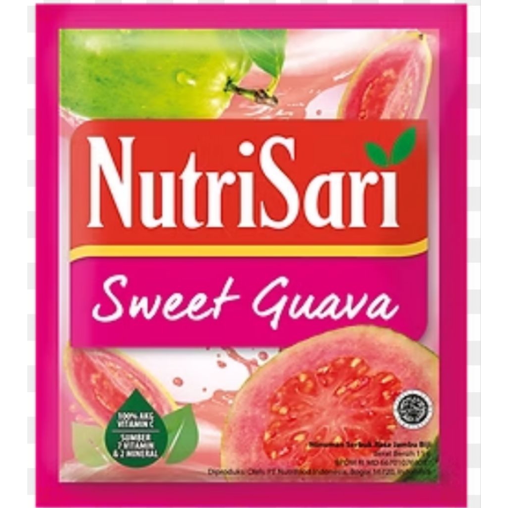 

Nutrisari Sweet Guava 1 pack ( 40 pcs )