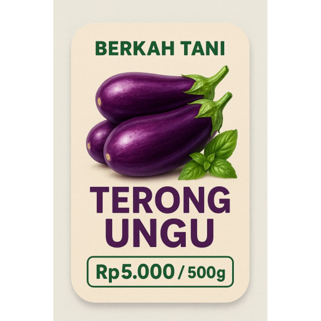 

Terong Ungu Segar
