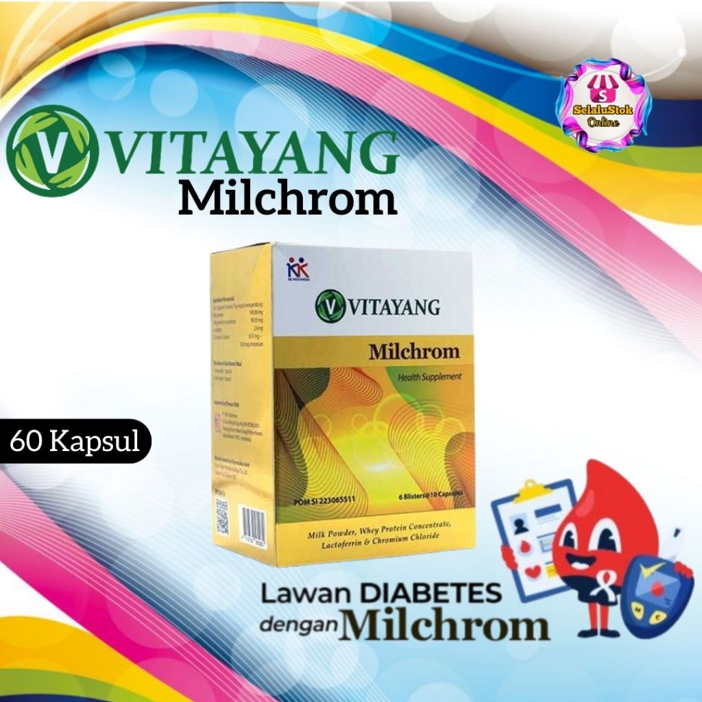 

Vitayang Milchrom 60 Kapsul Suplemen Diabetes Obat Diabetes Resistensi Insulin Gula Darah Tinggi Obat Diabet Diabetes Basah Kering Suplemen Herbal Obat Herbal Original