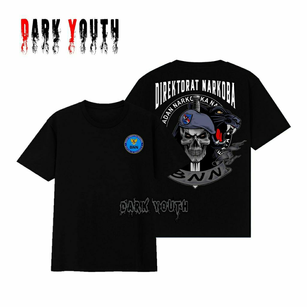 Baju Kaos/Direktorat Narkoba/Tangan Panjang/Tangan Pendek/T-shirt/Cotton Combat 24s
